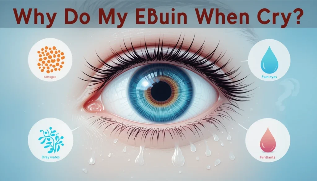 Why Do My Eyes Burn When I Cry